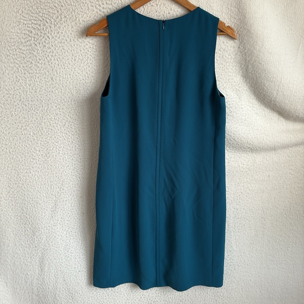 Vince‎ Sleeveless Dress Womens Size 10 Teal - Picture 6 of 7